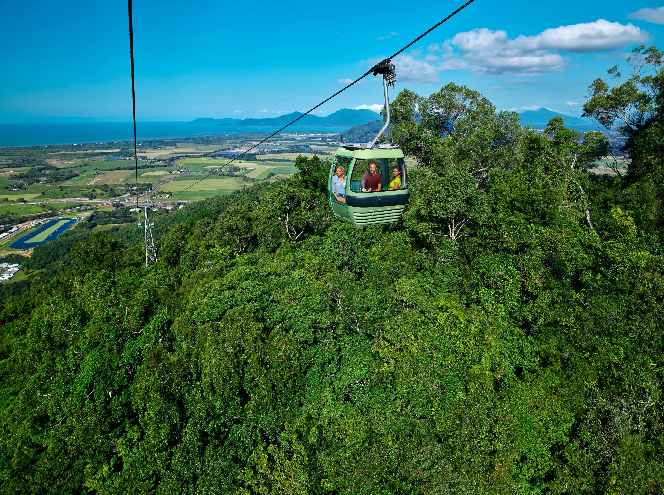 Skyrail Rainforest Cableway & Kuranda Scenic Railway: Entry Ticket + Skyrail Use