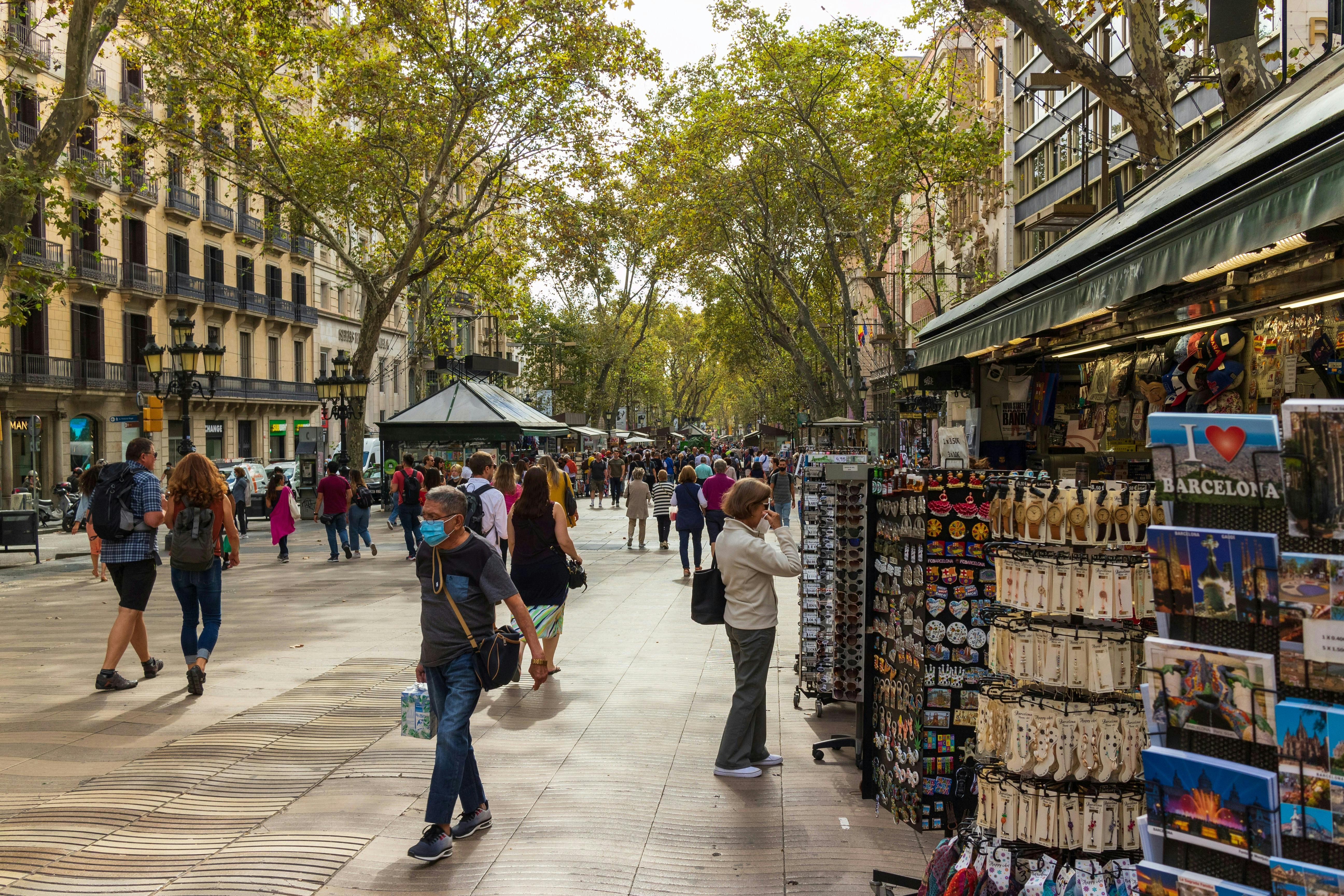 La Rambla in Barcelona