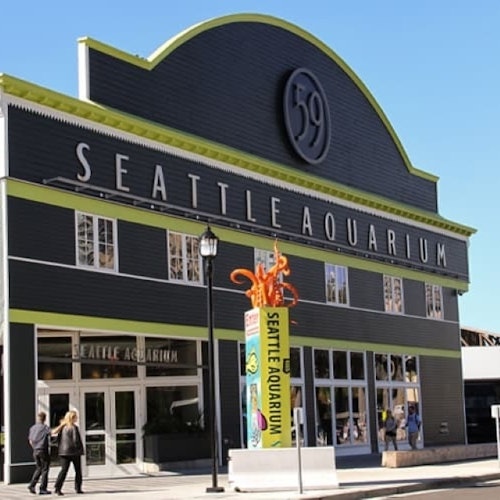 Acuario de Seattle: Entrada