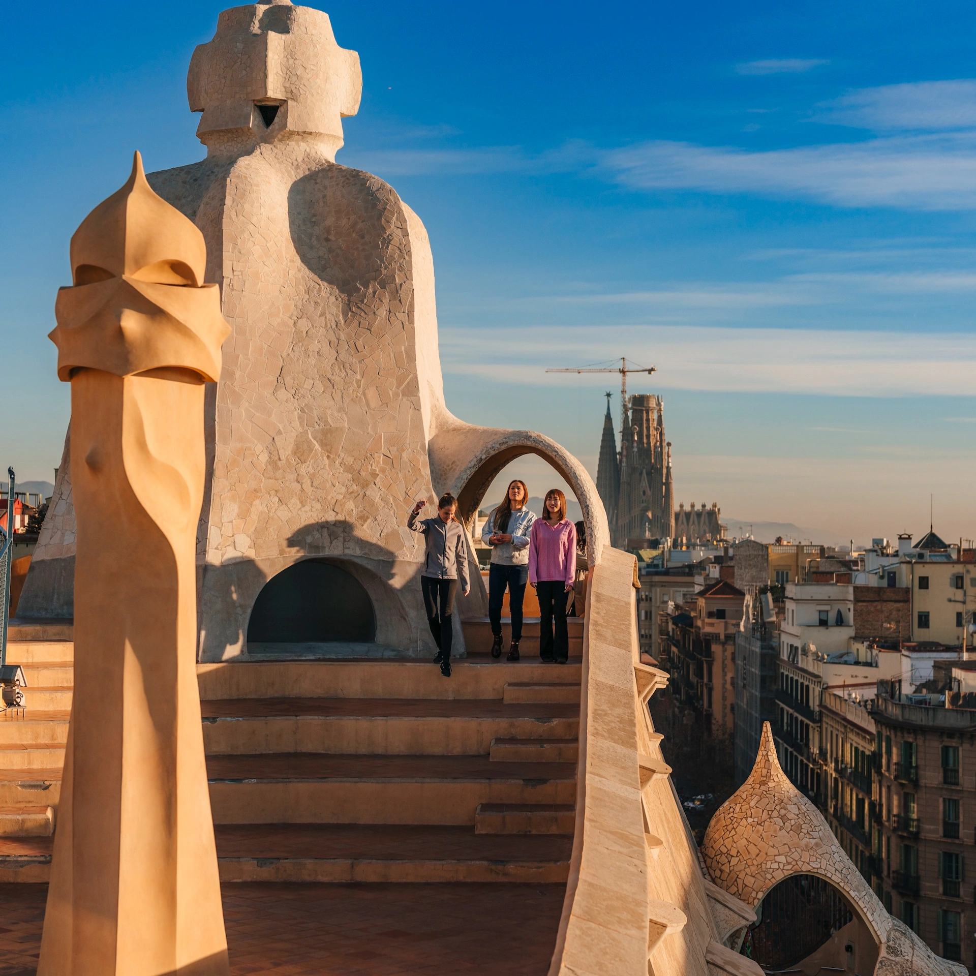 Casa Milà (La Pedrera): Accés anticipat + Visita guiada en japonès