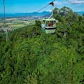 Travel over and through the World Heritage Listed Rainforest on the Skyrail Rainforest Cableway.