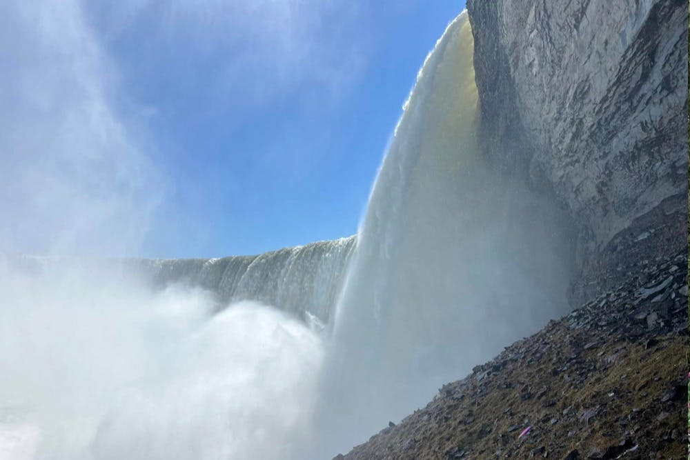 나이아가라 폴스의 아름다운 전망