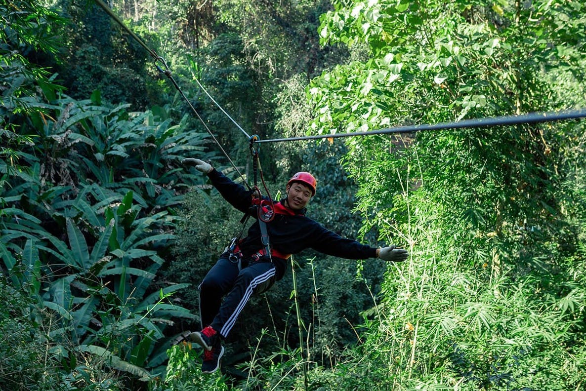 Sky Hawk Zipline Chiangmai: Esperienza Zipline + Buffet — 4
