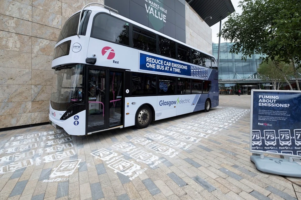 First Bus Glasgow bus