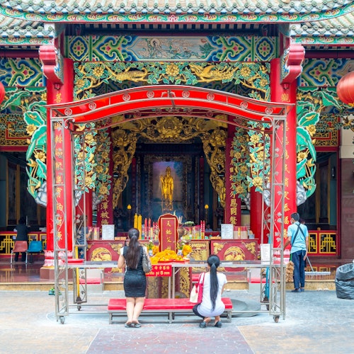 バンコク・チャイナタウン＆中国寺院ウォーキングツアー(即日発券)