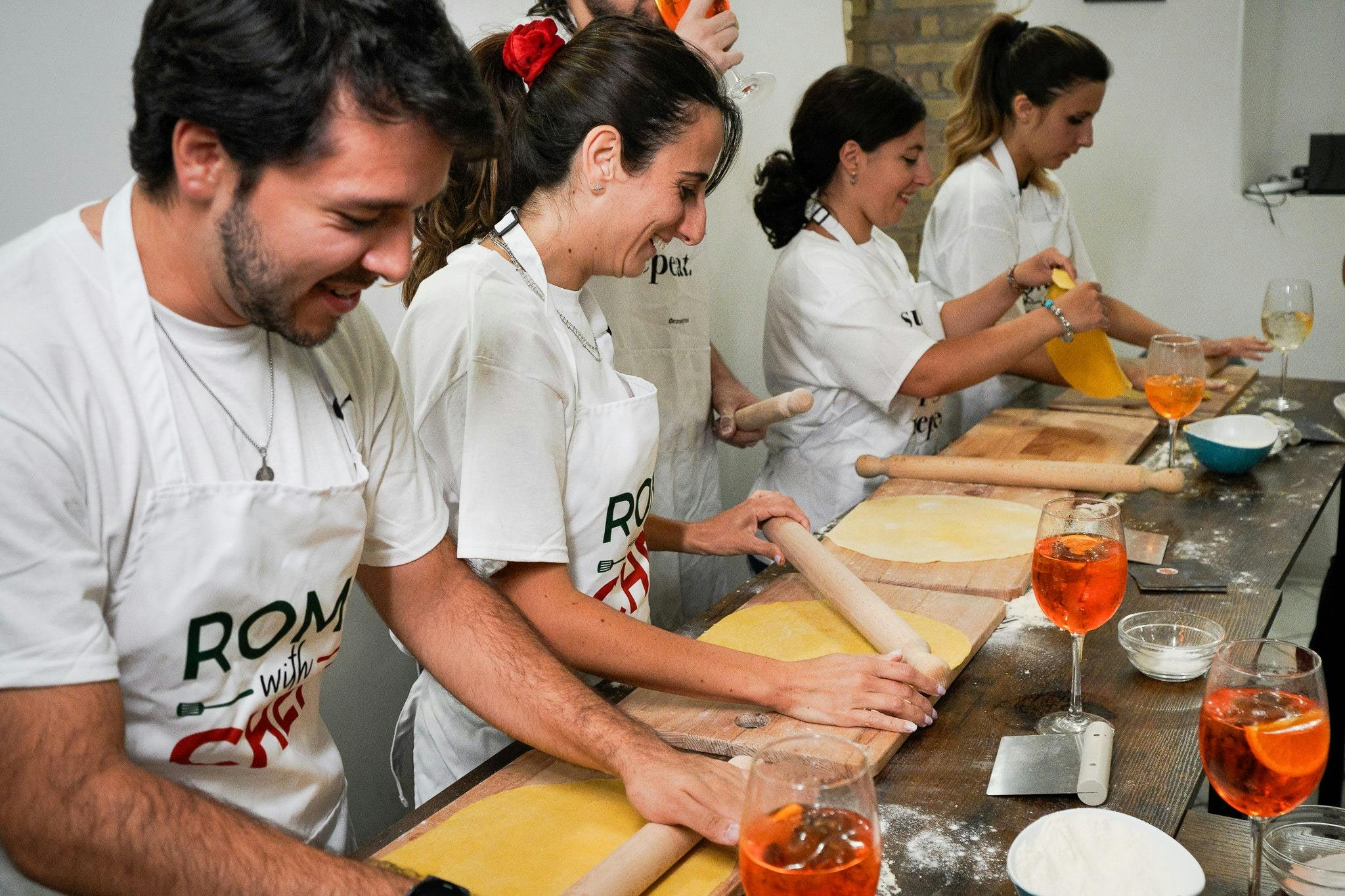 Rome Spritz and Spaghetti Cooking Class: Fresh Pasta + 3 Cocktails - Photo 5