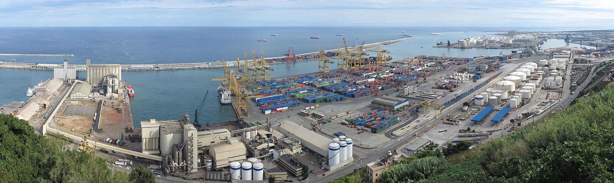 Port of Barcelona in Barcelona