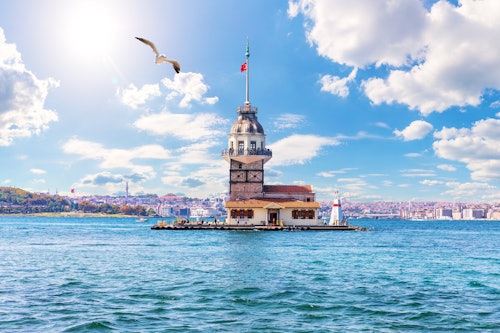 イスタンブール・ヨーロッパ＆アジアツアー：乙女の塔＋ミフリマ・スルタン・モスク(即日発券)