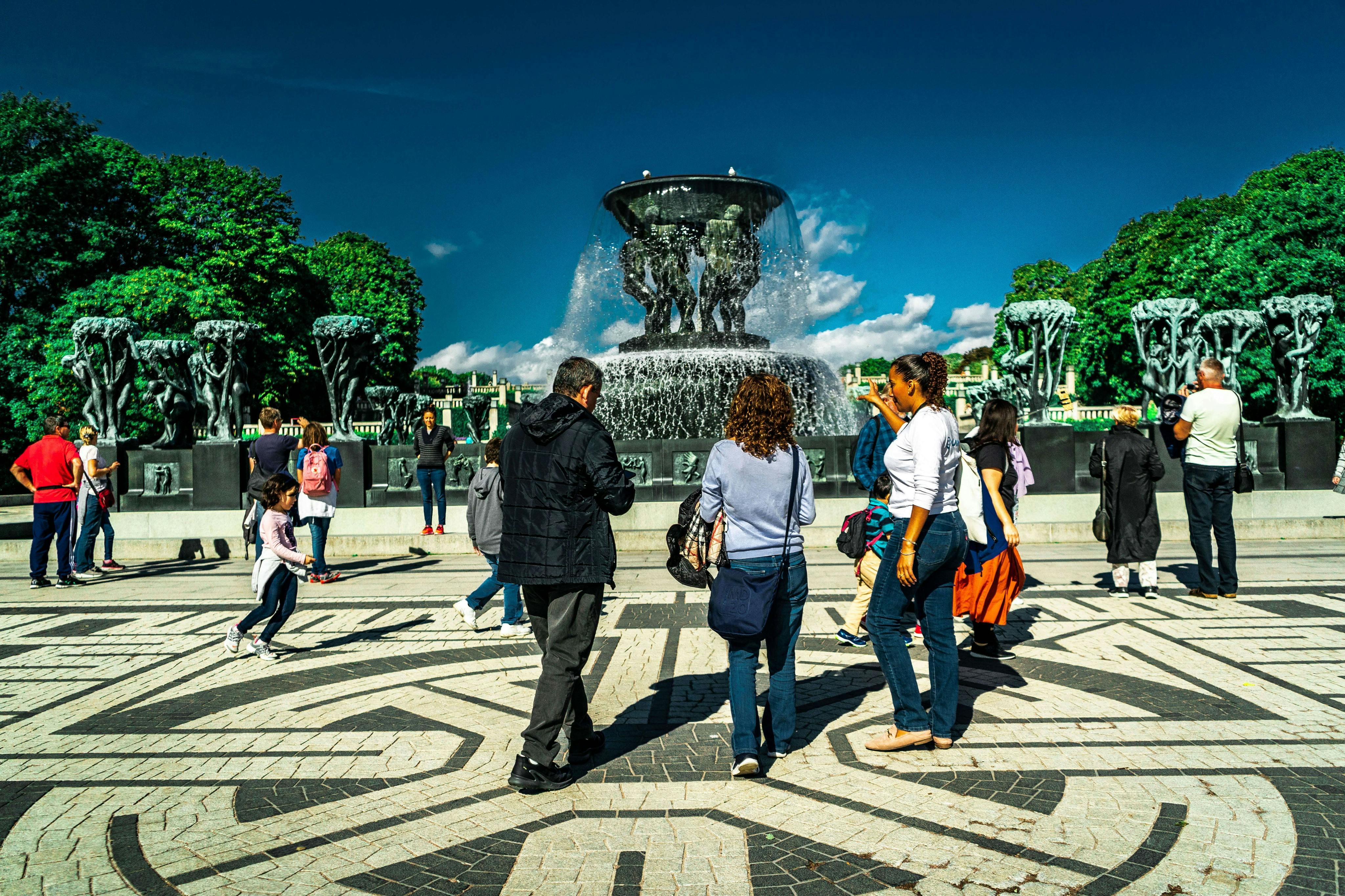 The Founttain at the Vigeland Park