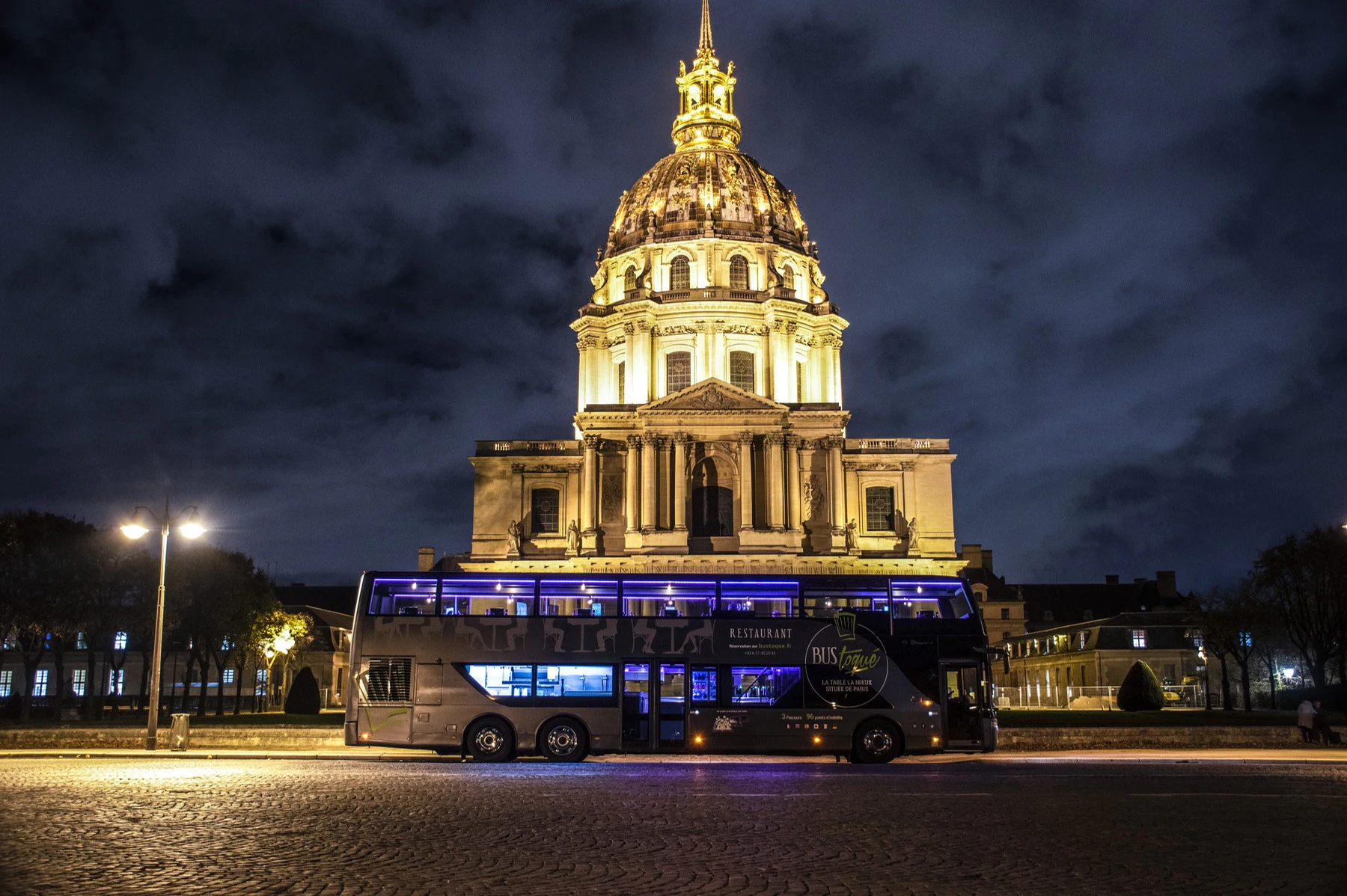 Bus Toqué Paris: 5-Course Dinner Tour