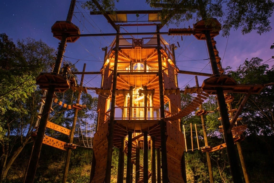 Coral Crater Adventure Park: Night Ninja Adventure Course + Campfire & S'mores - Photo 5