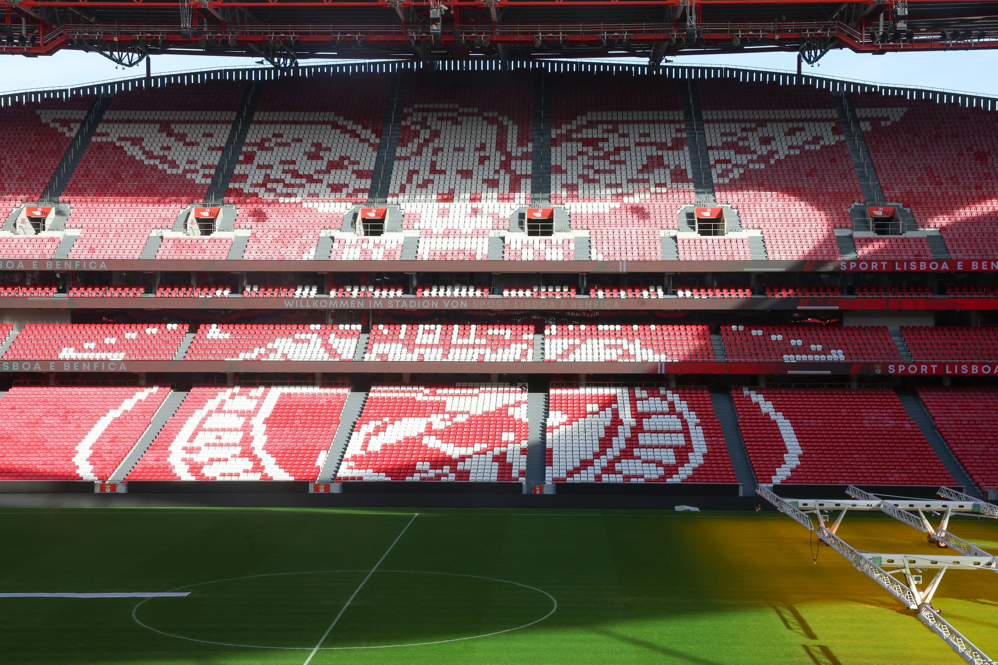 Banc du stade de Luz