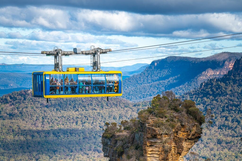 Genießen Sie die aufregenden Fahrten in der Scenic World