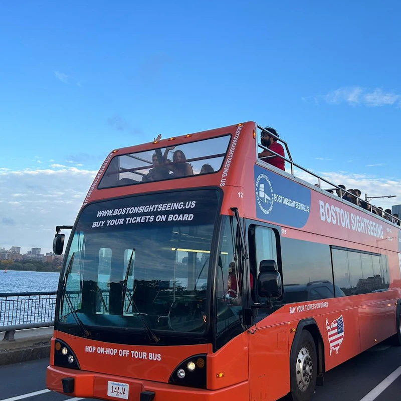 Boston: Night Tour on Double-Decker Open-Top Bus Ticket