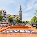 View from the bow of a Lovers canal cruise