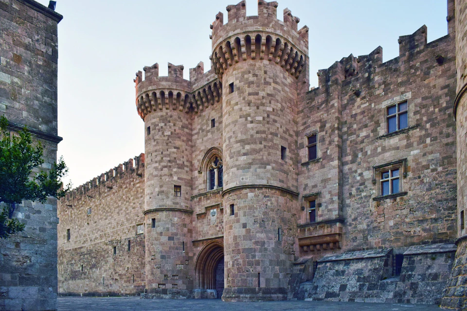 Entrance of the Palace of the Grand Master