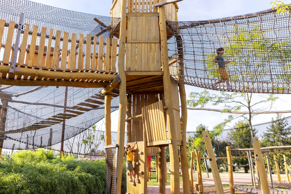 The Raft of the Peaks giant playground