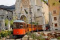 Soller tramway in the historic centre