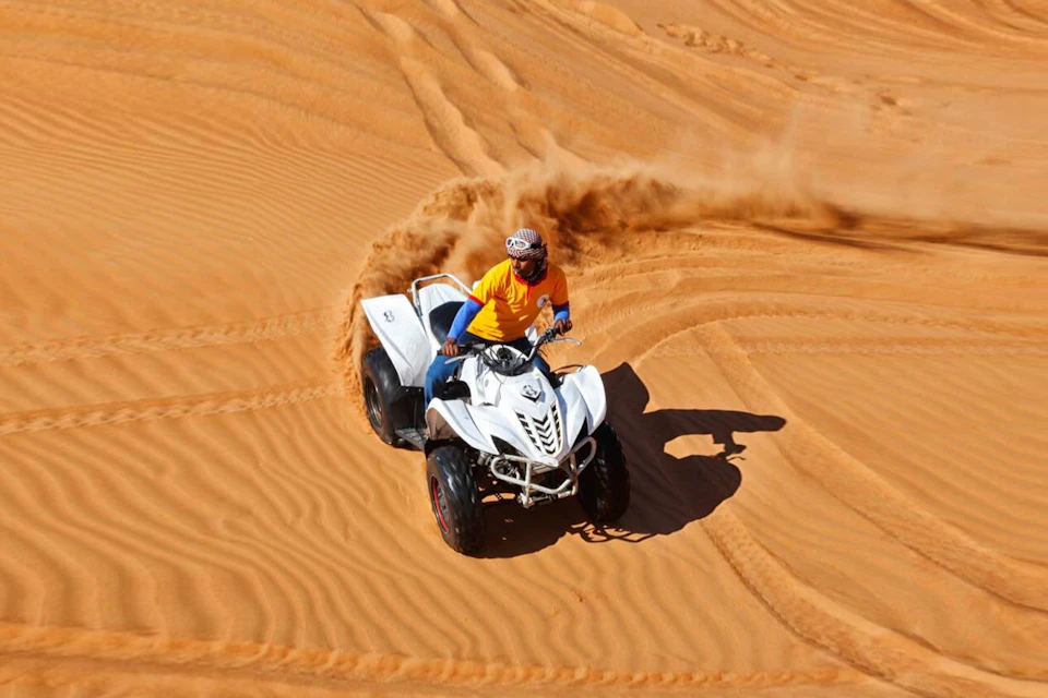 Ride the dunes, feel the thrill