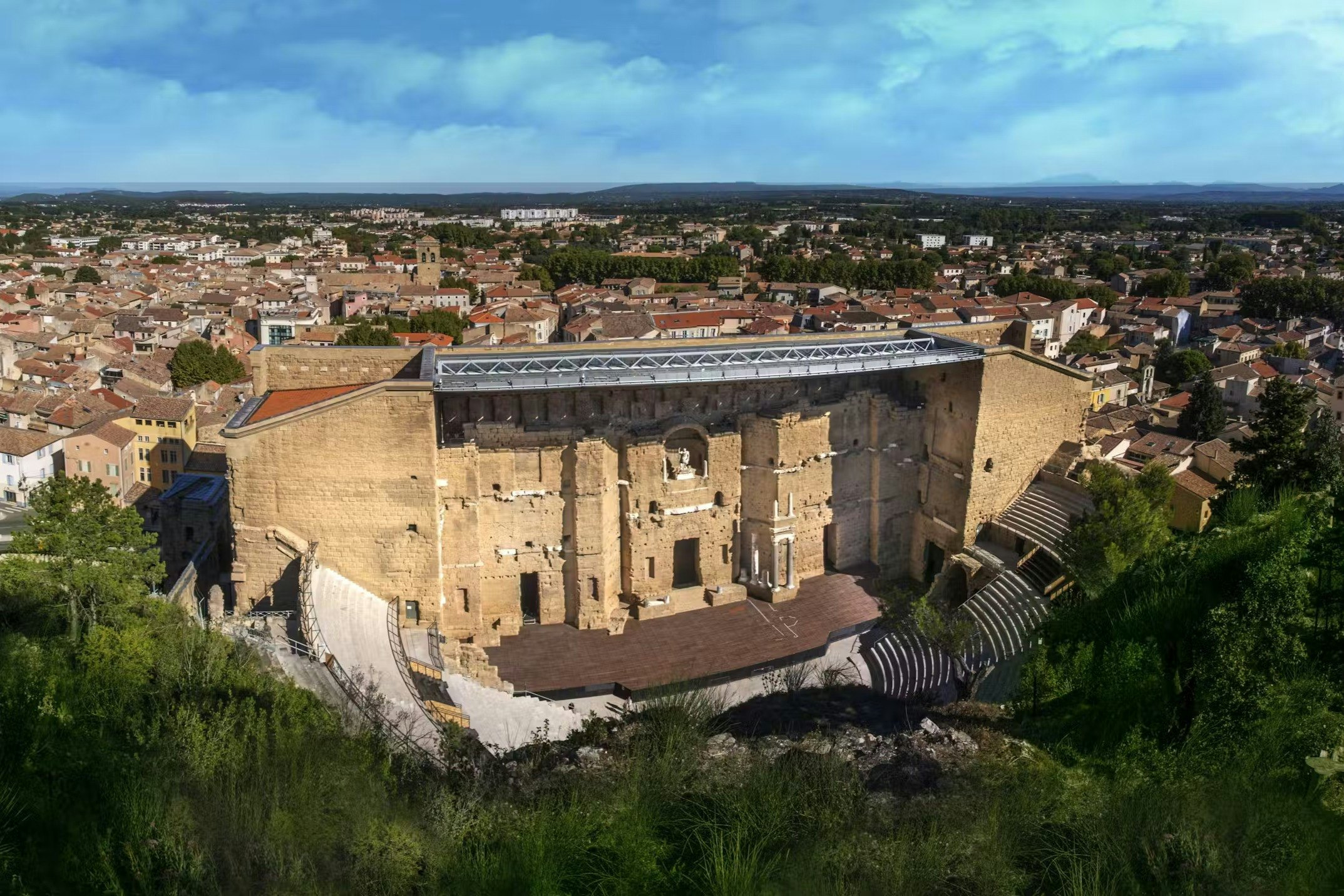 Orange : Arc de triomphe, musée d'art et d'histoire, théâtre romain + expérience VR