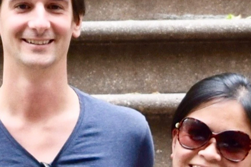 Carrie's West Village apartment stairs
