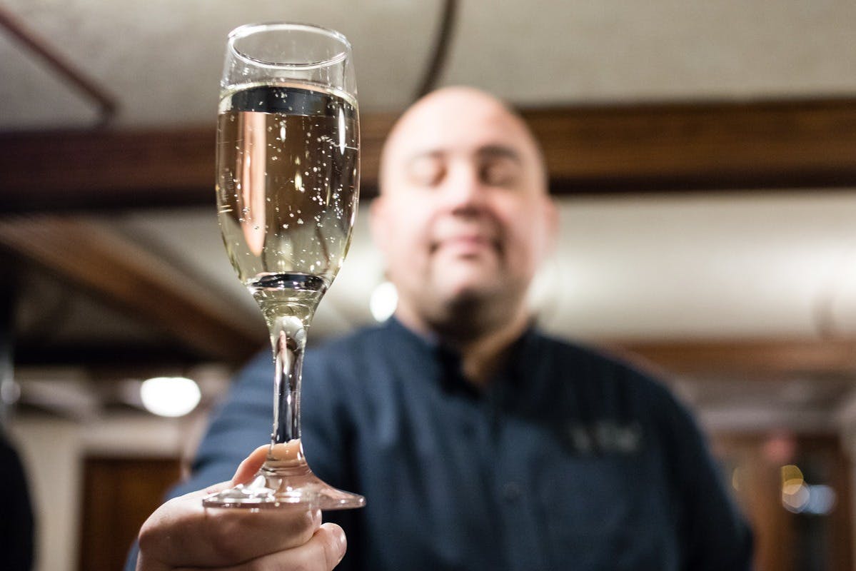 Ποτό καλωσορίσματος (prosecco)