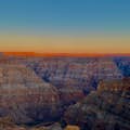 Grand Canyon Ovest al tramonto