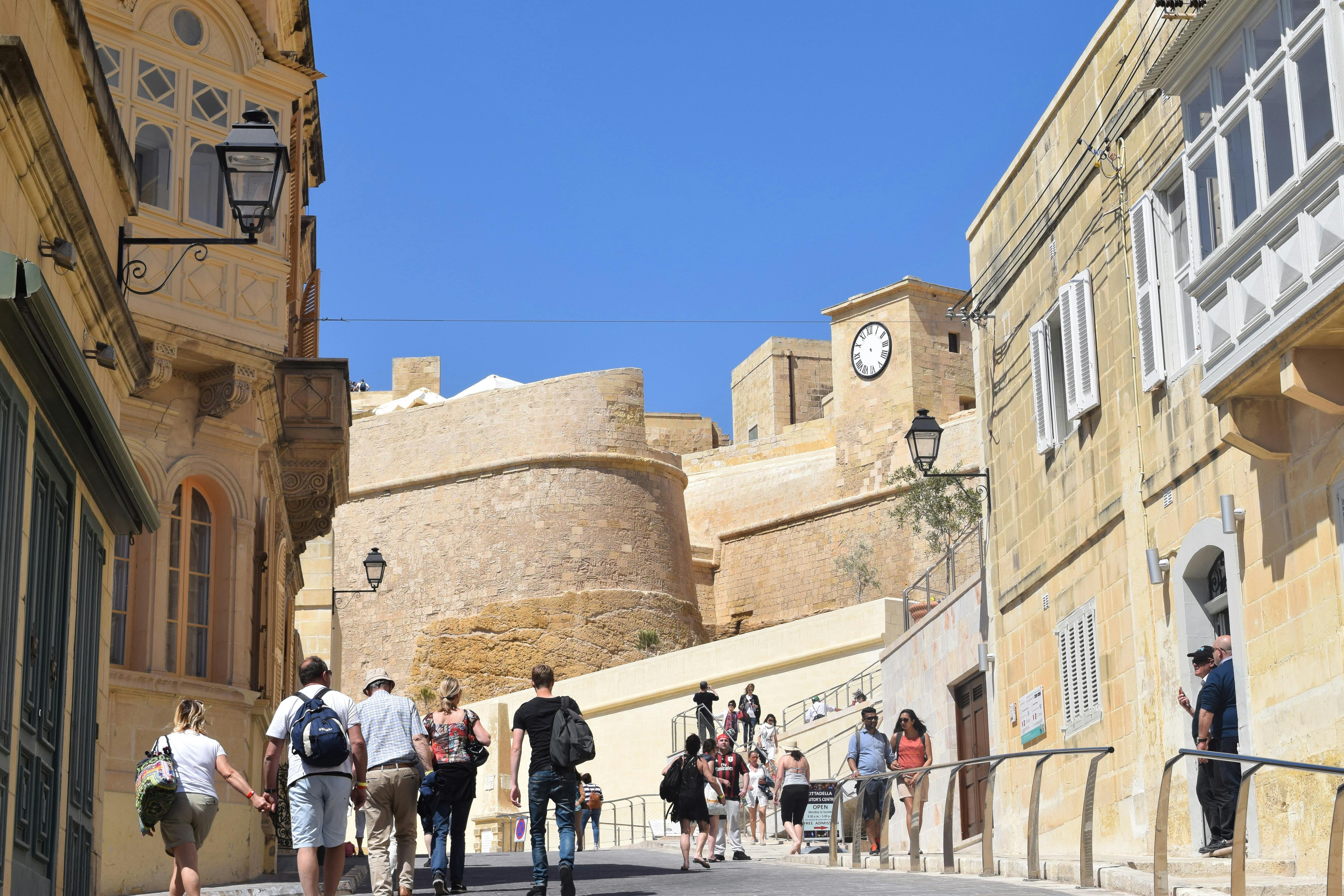 Citadela ve Victorii na ostrově Gozo