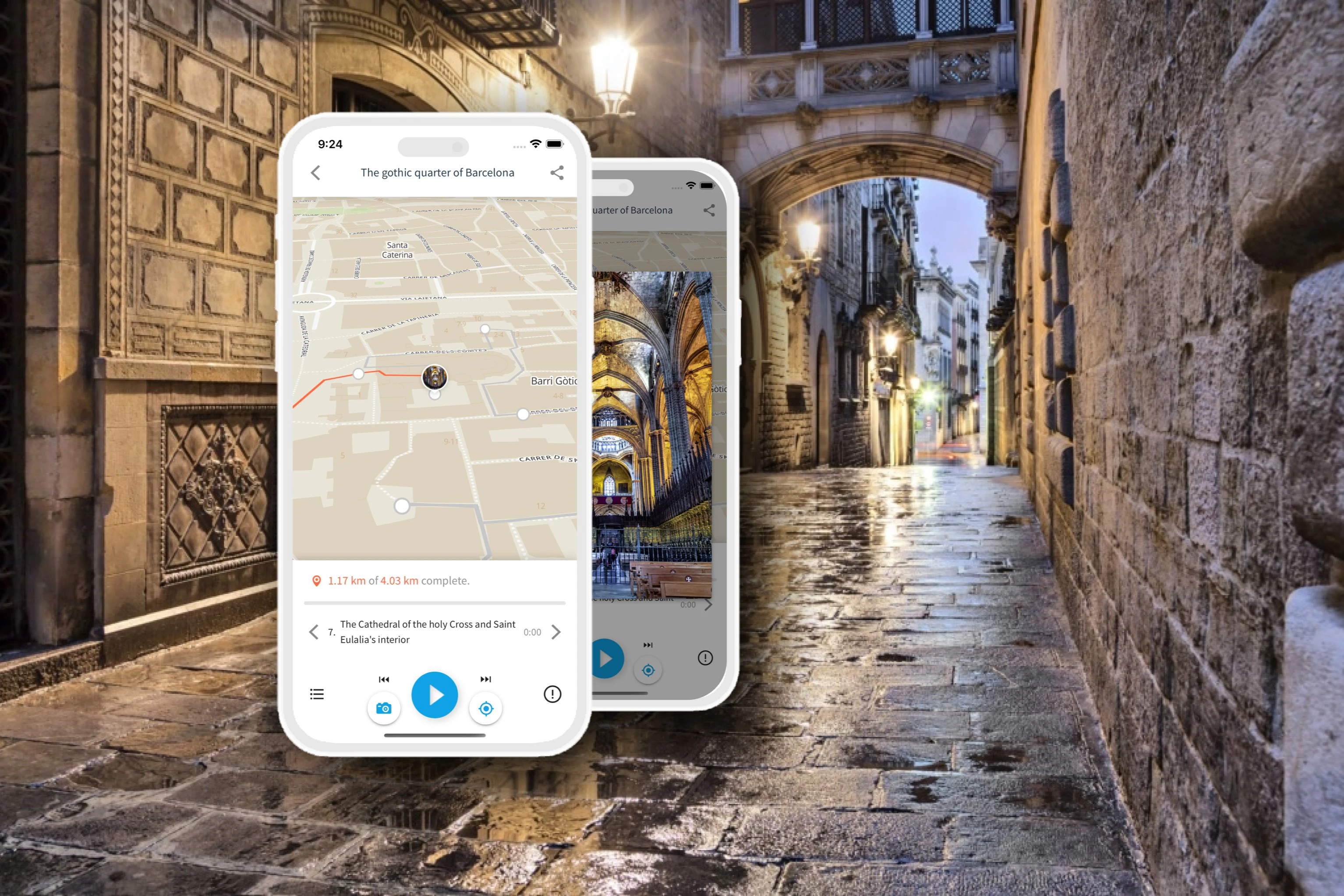 Barcelona: Gothic Quarter Tour with Digital Audio Guide