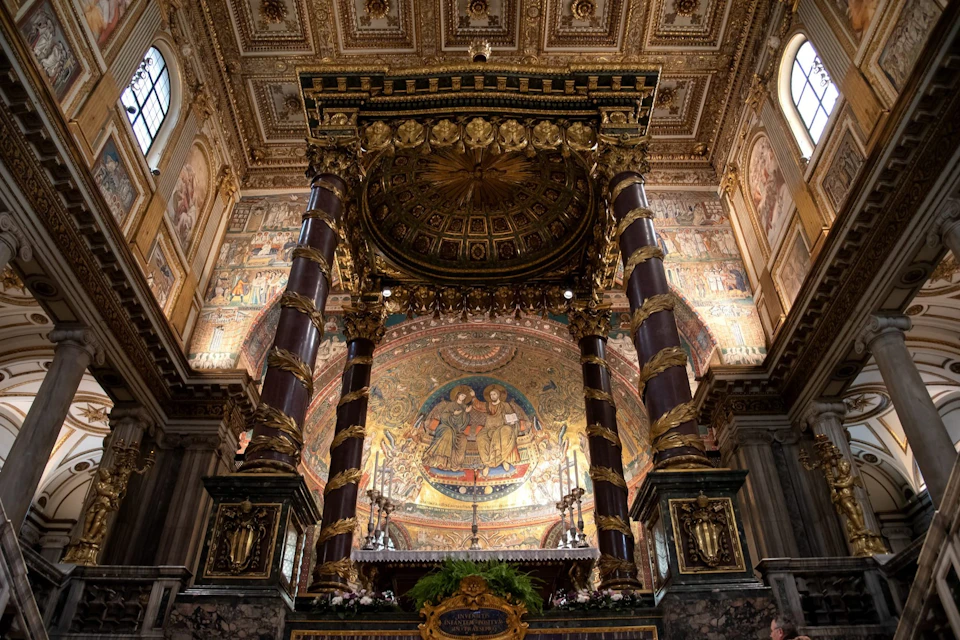 Bronze Baldacchino