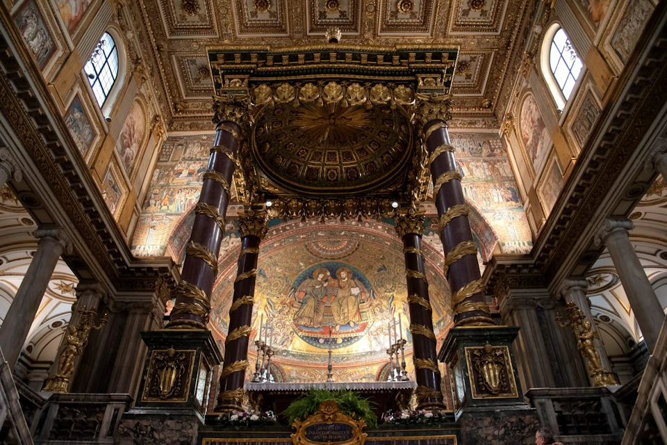 Bronze Baldacchino
