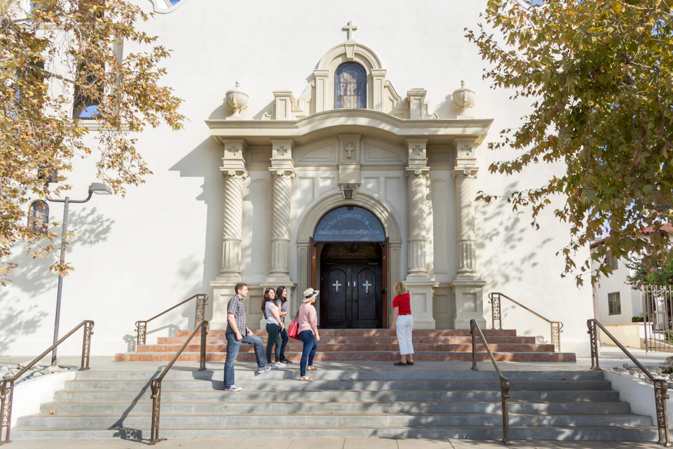 Church of the Immaculate Conception in Old Town with San Diego Walks