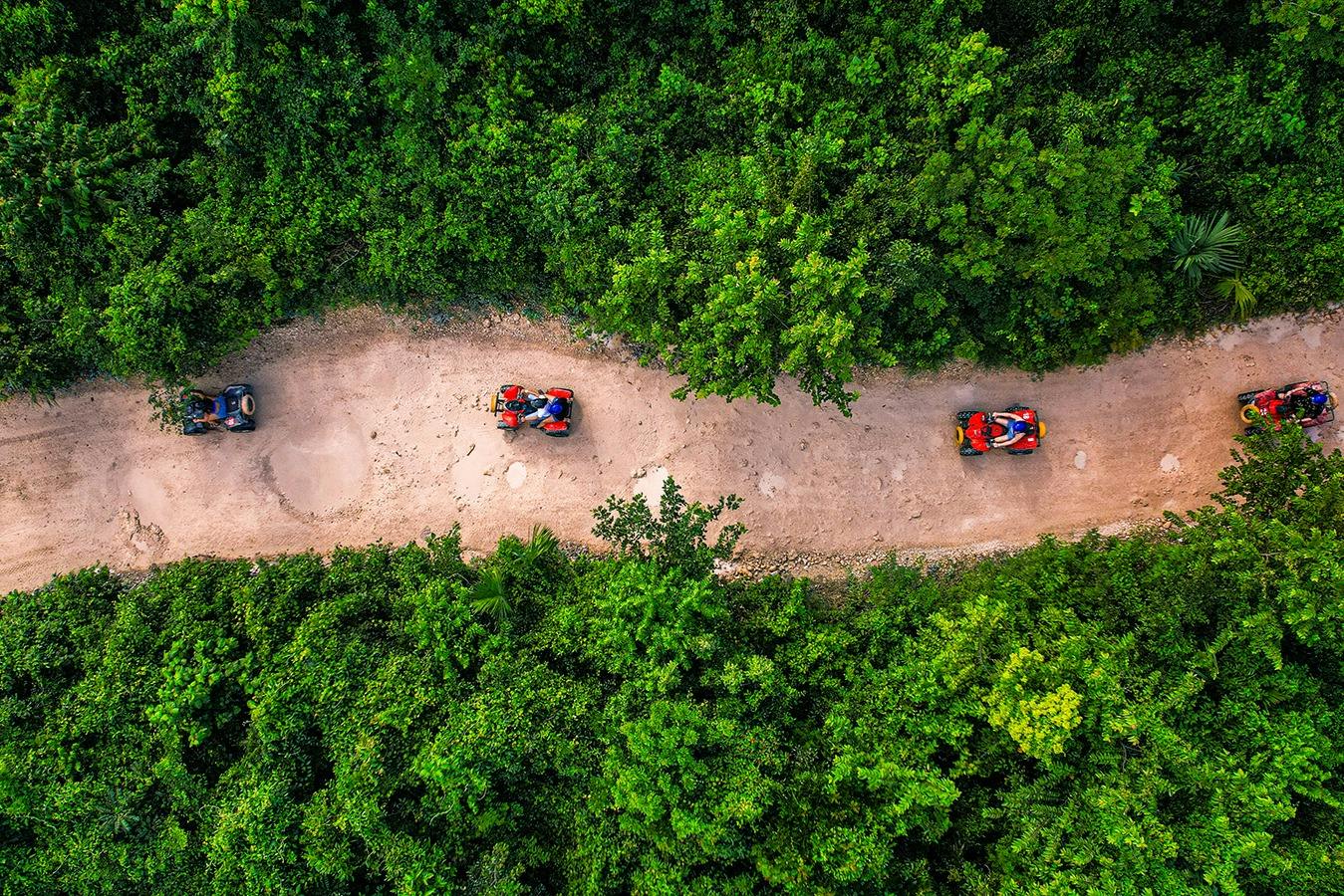 Extreme Adventure Cancun: ATV, Ziplines, Cenote & Tequila Tasting Experience