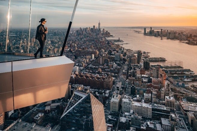 Vstupné na šampaňské Edge NYC