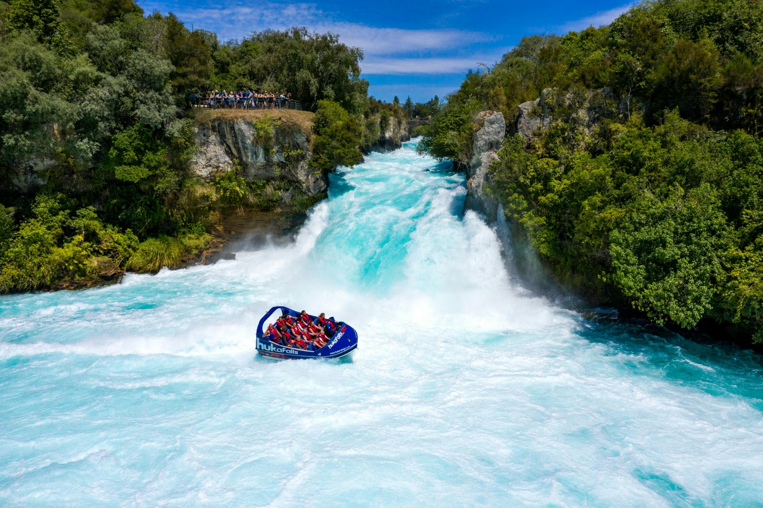 Huka Falls: Jet Boat Ride Experience