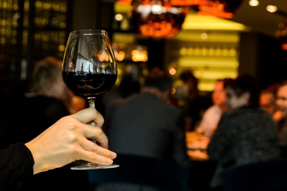 Red Wine Glass
