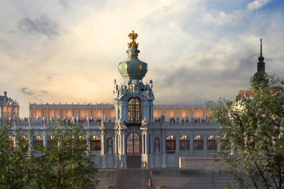Dresden Crown Gate