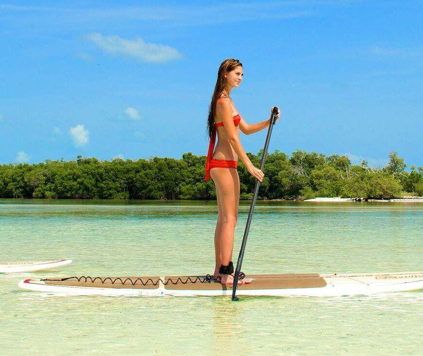 SUP i det rolige Key West-farvand