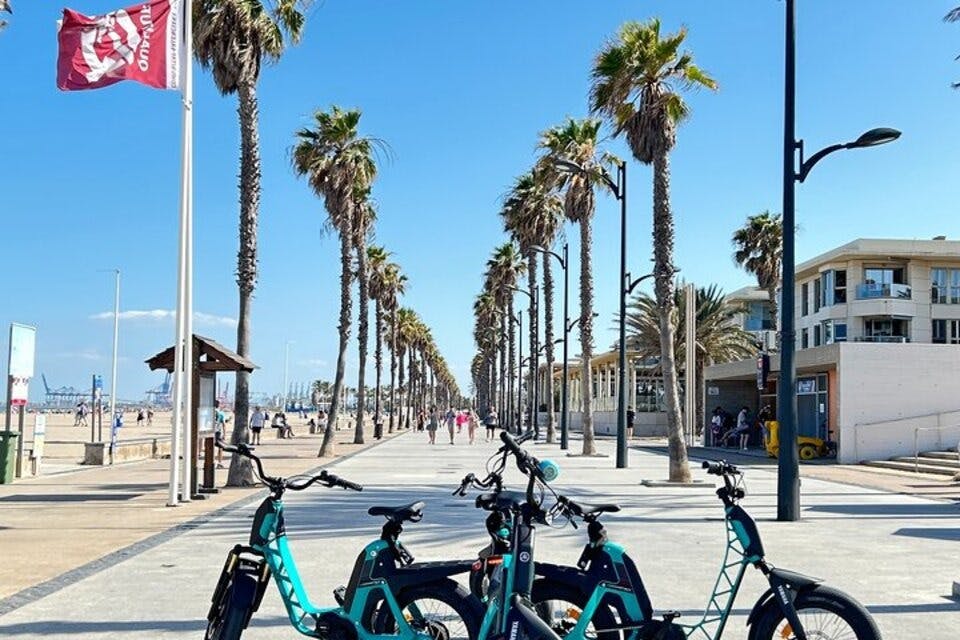 Ανακαλύψτε τη Βαλένθια με ένα πολυτελές ηλεκτρικό ποδήλατο με κινητήρα Yamaha. Κάντε πετάλι αβίαστα και απλά απολαύστε τη βόλτα με το ποδήλατο.