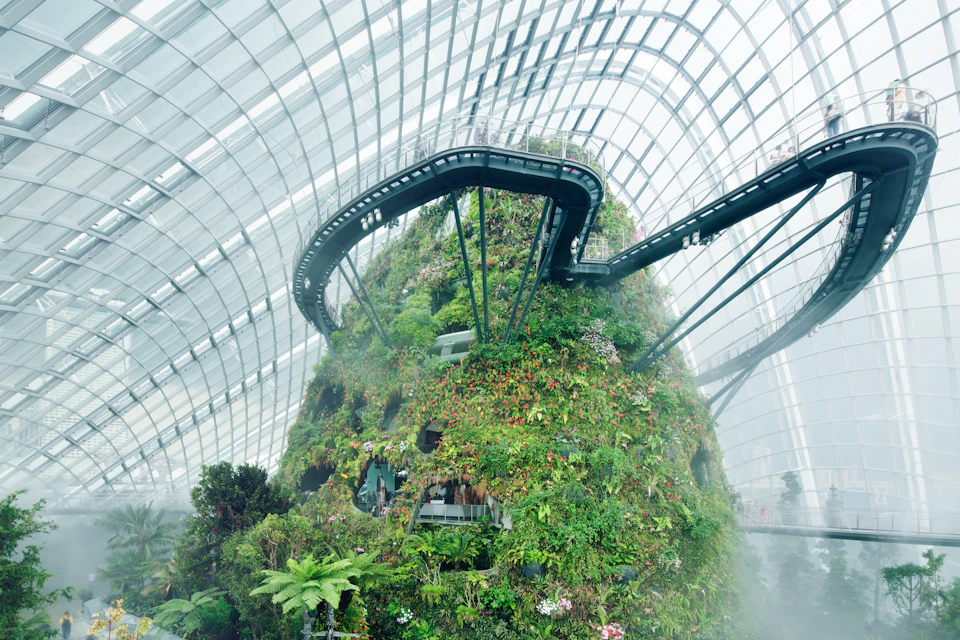 Gardens by the Bay - Flower Dome & Cloud Forest