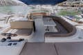 yacht upperdeck with comfortable sitting space
