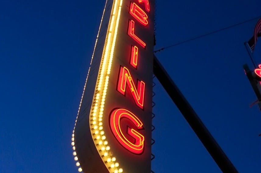 Freemont Street After Dark - The Glitter Gulch