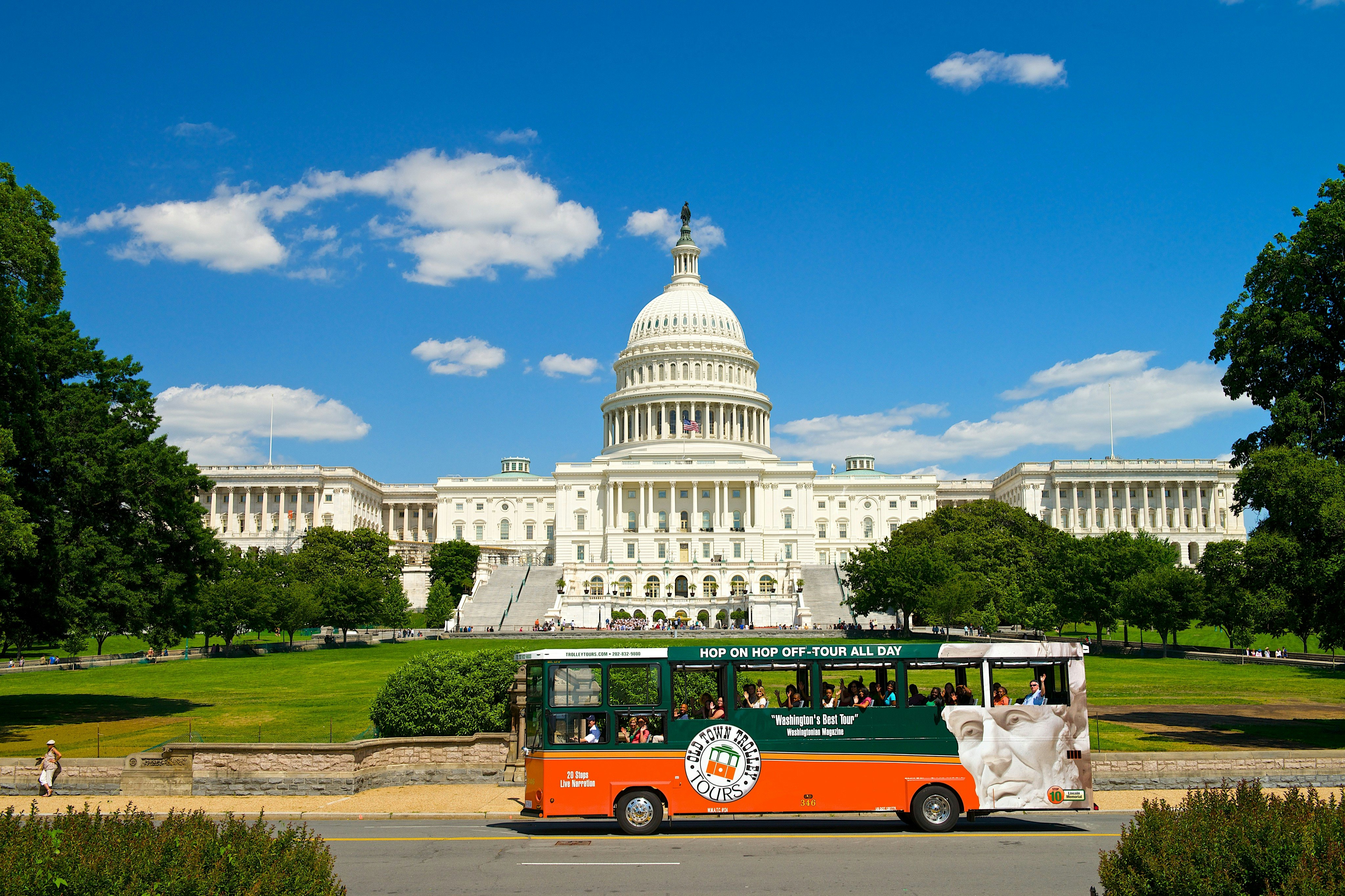Washington DC e Cemitério de Arlington: passeio de bonde hop-on hop-off
