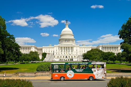 Washington DC & Arlington Cemetery: Hop-on Hop-off Trolley Tour