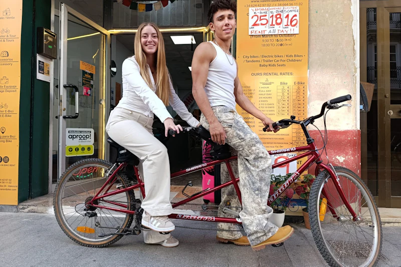 Tandem Bicicletas De Ruedas Para Adultos Valencia: Alquiler De