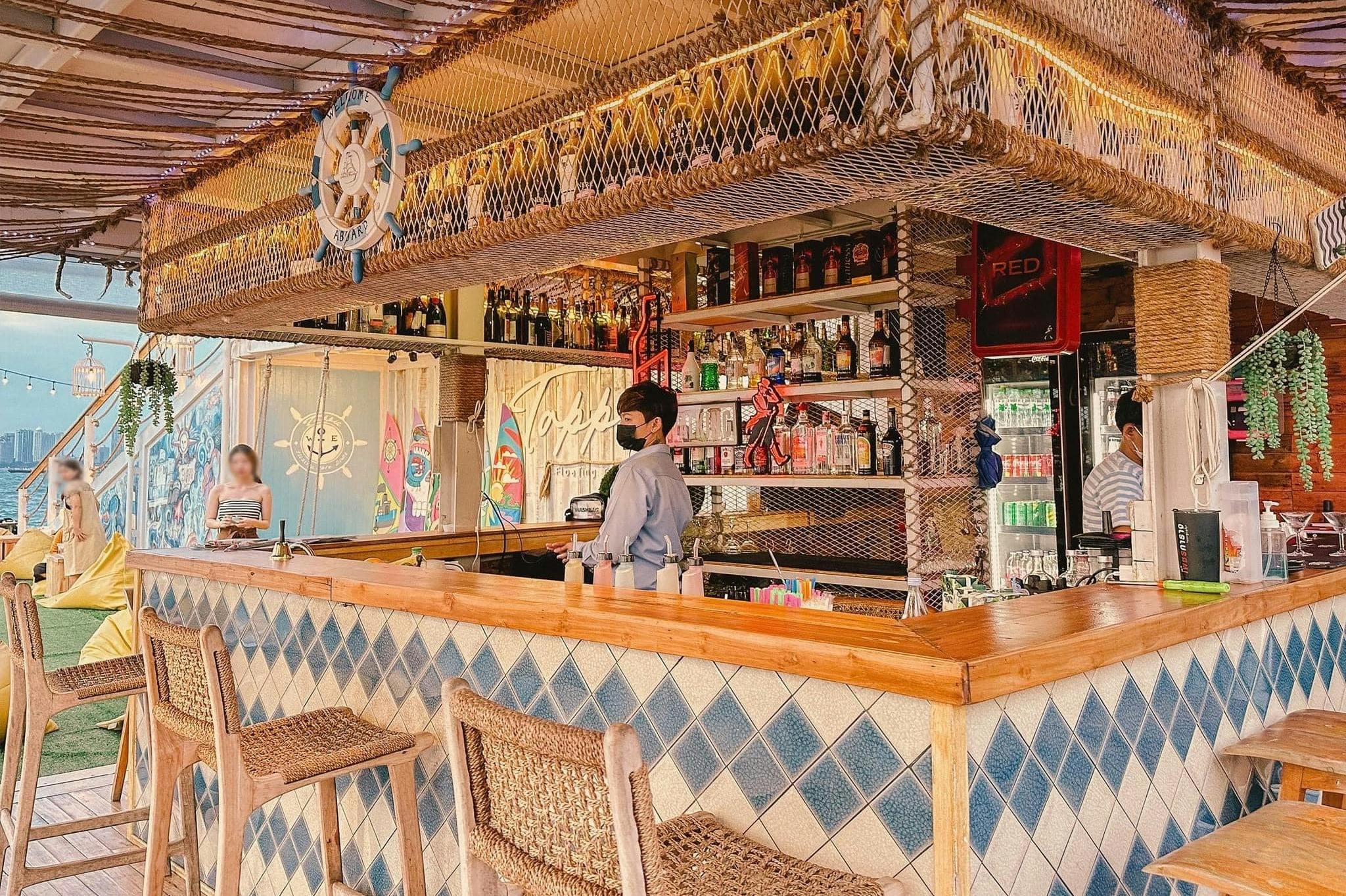 Bar at Tappia Floating Cafe