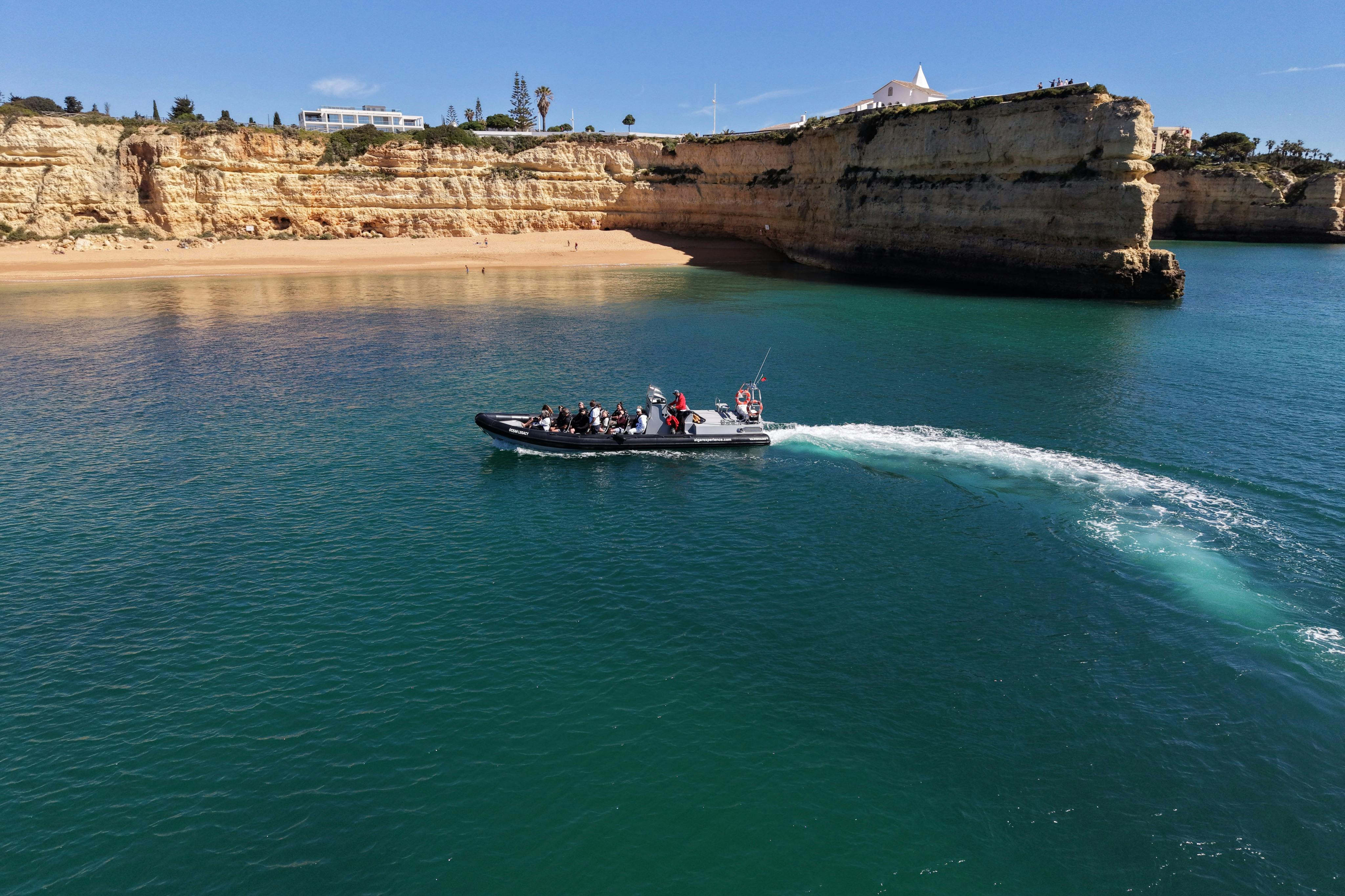 Benagil Caves: Guided RIB Boat Tour from Albufeira + Dolphin Watching 5