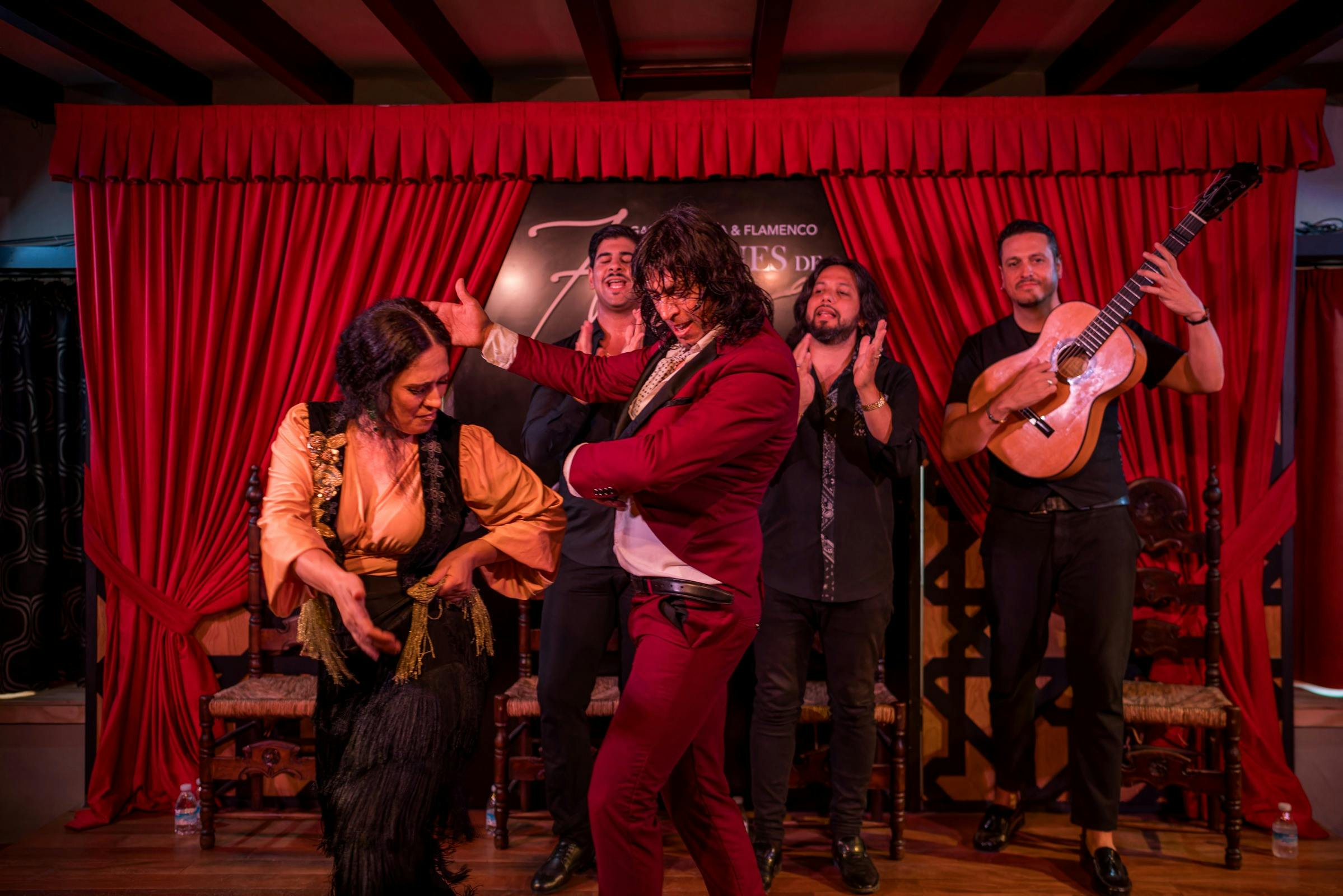 Bild von auftretenden Flamenco-Künstlern