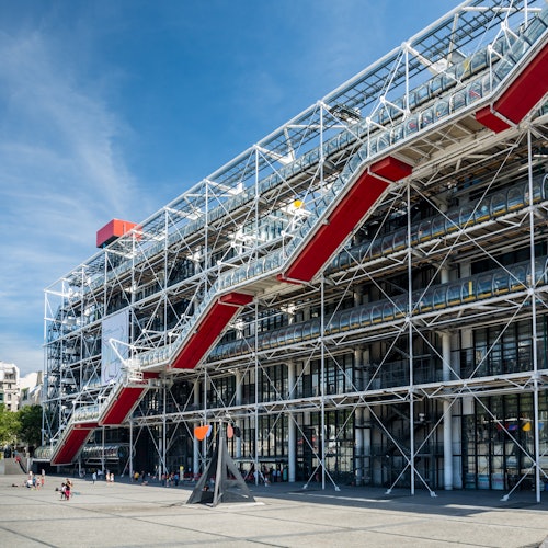 Centre Pompidou: Permanent Collection + Rooftop Access