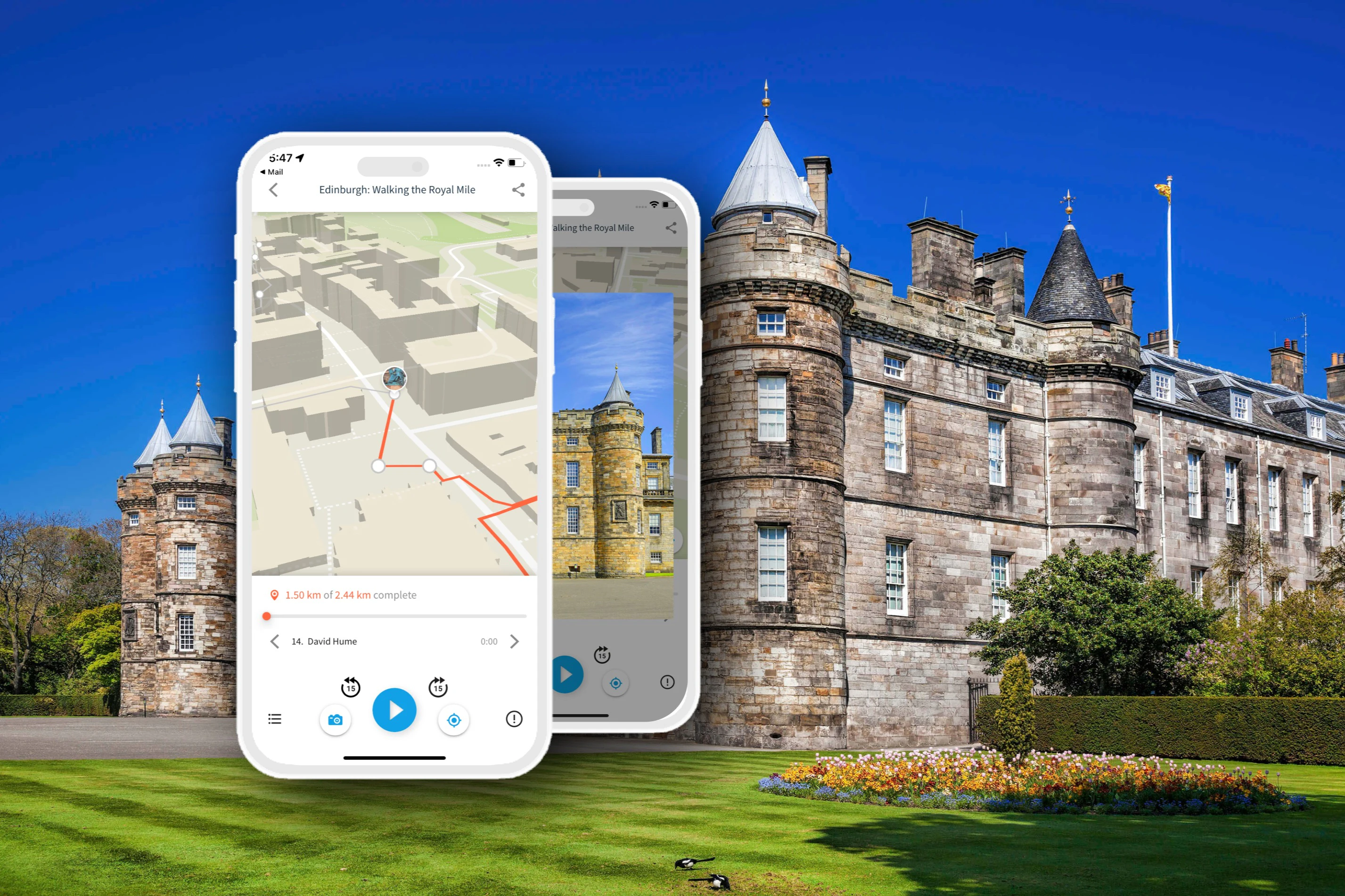Edinburgh: Audio Guide App by TouringBee